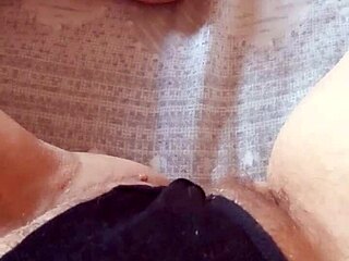 Gretala Shows Off Transparent Thong In Sensual Exhibitionist Flashing Display