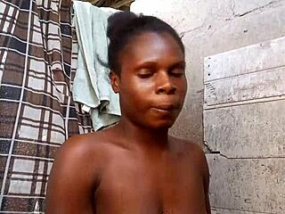 Skinny girl teases softly in bed during early morning solo session