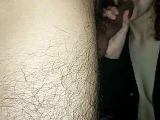 My girlfriend lubes my penis for better penetration 😈