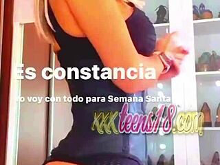 Sexy Model Flaunts Big Slutty Ass