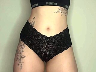 amateur latina teases tight cameltoe fetish in panties pov