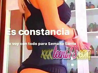 Sexy Model Flaunts Big Slutty Ass