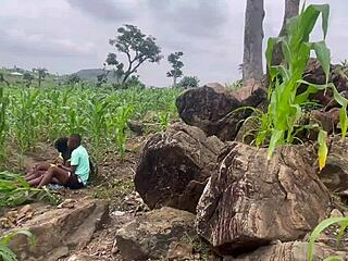 we headed to the farm for some homemade bbw fucking