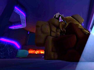 Intriguing Contrast as Viper Delivers Candy with Deep Sensational Intensity in Engaging Encounter