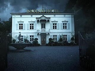 Naughty Hotel Mistress Gulps Down Big Black Cock Juice From Drunk Intruder!