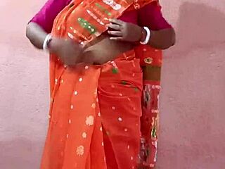 beautiful curvy indian brunette amateur showcases chubby charm in traditional saree part 2