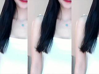 Chinese girl dances super fast routine