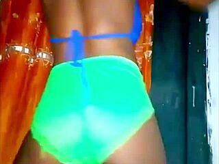 Caught Inserting Huge Plastic Bottle In Tight Wet Spot