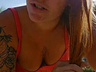 Intriguing Beach Video Recording To Provoke Exhibitionist Flashing