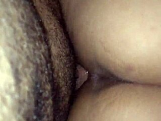 he thrusts deeply into the hot woman's pussy and ass