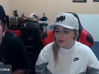 Pornstar Monica Lima casually answers spicy and indecent questions from the public outdoors.