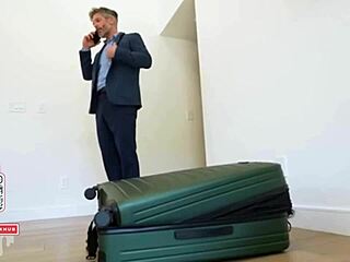 Vanessa Marie In White Lingerie Sucking Cock