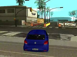 hey playing mta and this girl next door gives deepthroat action 😏🍆