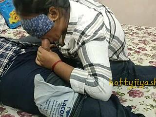 young friend entertains before pals