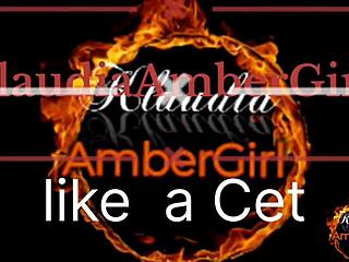 klaudiaambergirl in sexy cat lingerie 😻