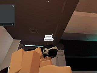 futa dominates and fucks slut hard in roblox condo game