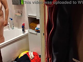 Caught Roommate In Bathroom Shower