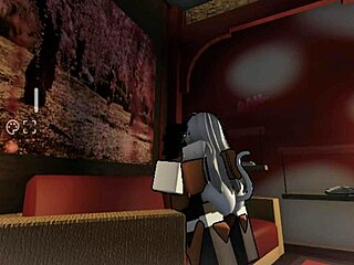 i face fucked a submissive catgirl on the couch, like reallly hard