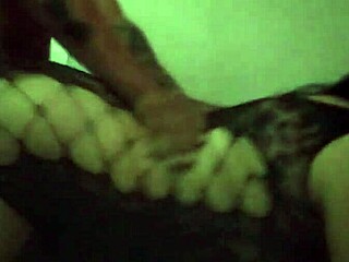 Latina Bent Over in Doggystyle Quickie Fuck