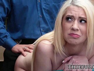 police medical exam on petite big tit blonde teen suspect