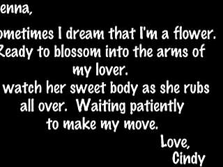 Blonde Cindy Dreams of Blossoming Like a Flower While Kissing and Licking Pussy with Jenna Using Vintage Toys