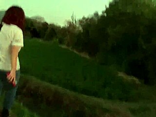 Intriguing Outdoor Encounter on the Hill