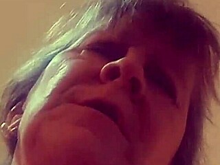 Suggestive Silver Granny Sucks And Rides Intensely