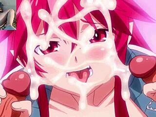 Horny Vampire Roughly Fucking Three Eager Students In Wild Encounter