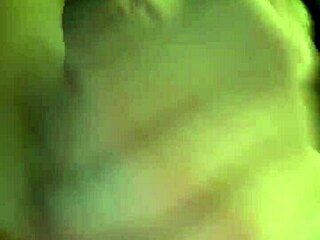 Intense solo session with shaved big white cock masturbating close up at home