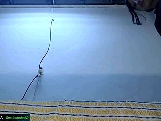 Quick suck and creampie fuck, he says, giving her hot cum doggystyle in tight wet pussy.