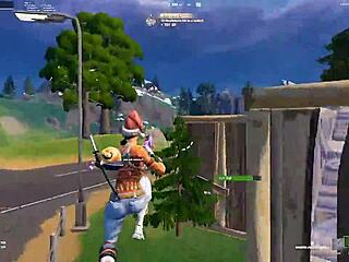 Bisexual Transgender Gets Fucked in Doggystyle While Playing Fortnite