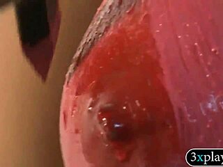 hey, these girls got convinced to rock painted body bikinis on the beach for some cash