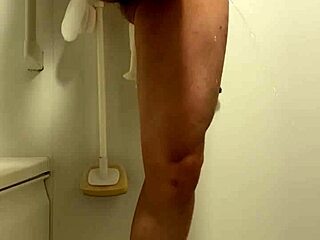 i couldn't hold back and peed in the bath as muscular asian hunk