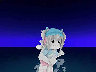 In a lively virtual scene, attractive animated figures perform a seductive dance revealing their curves and intimate areas.