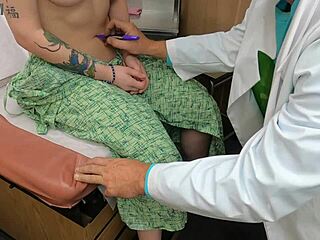 Scarlett Johnson Consults On Medical Tit Issues In Part One Left Segment