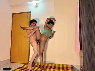 Sexy amateur interracial couple bangs hard at home with intense doggystyle and cowgirl riding.