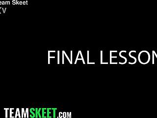 Stepsiblings turn sex advice into wild fucking with blowjob deepthroat and doggystyle riding