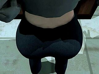 explosive brunette belly inflation action takes over with wild curves!