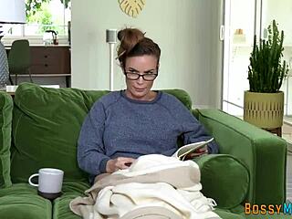 What if a chubby cougar dominates with strapon in intense lesbian fingering and fucking session?