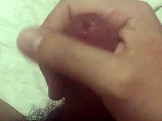 In the vibrant streets of Rio de Janeiro, a Brazilian enthusiast named JB indulges in an intense solo handjob session full of passion.