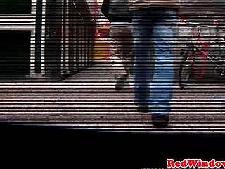 Emotional Rush As Dutch Hooker Feels Doggystyle Until Cumshot Bliss