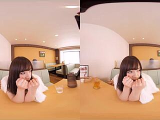 Hey, check out this VR restaurant exposure adventure where I obey my boyfriend, flash boobs feeling super embarrassed, switch to kinky underwear for toy orgasms, show full anal, and enjoy raw facing, back, table positions with creampie! 😳🔥