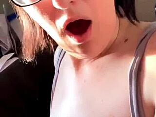 Candid Sandra Huge Cumshot Facial Compilation