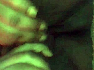 Close Up View Of Ebony Bbw Riding Big Dildo In Wet Fat Pussy Action