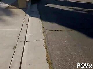 Seductive European teen enjoys rough POV pussy fucking in hardcore small tits action