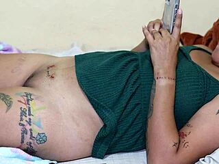 Detailed Tattooing Of Rich Pussy Ends With Internal Cum Payment In Sexy Creampie Scene