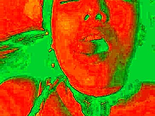 exotic bluee shows horny pleasure face as brunette colombian babe gets pussy licked solo