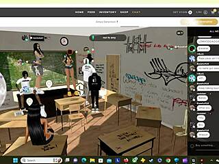 fucking wild ebony latina hoes hard on imvu