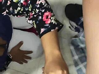 while washing dishes my perverted neighbor sneaks up and bends me over!