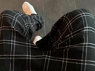 i can't believe my big ass brunette friend got stuck under the table in panties, making me so horny i fucked her doggy pov roughly until orgasm